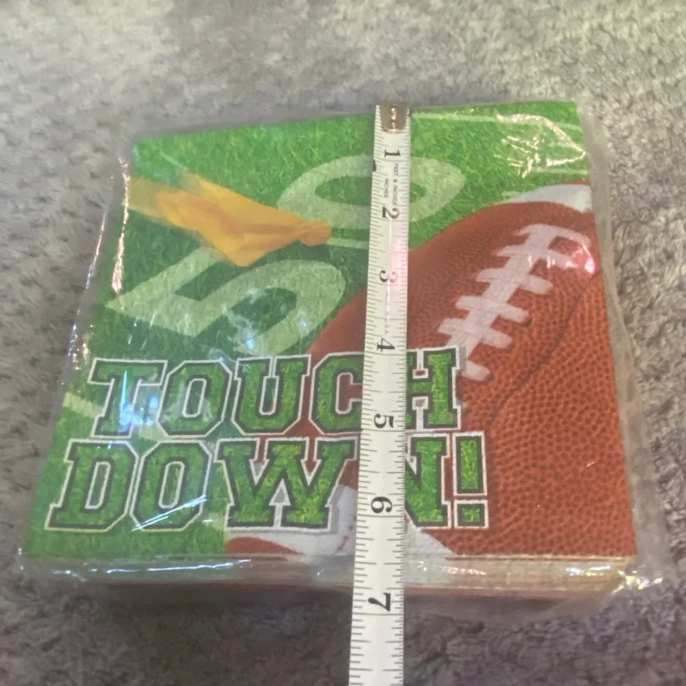 Football Party Napkins – 2 Designs – 50 Total – Game Day / Super Bowl